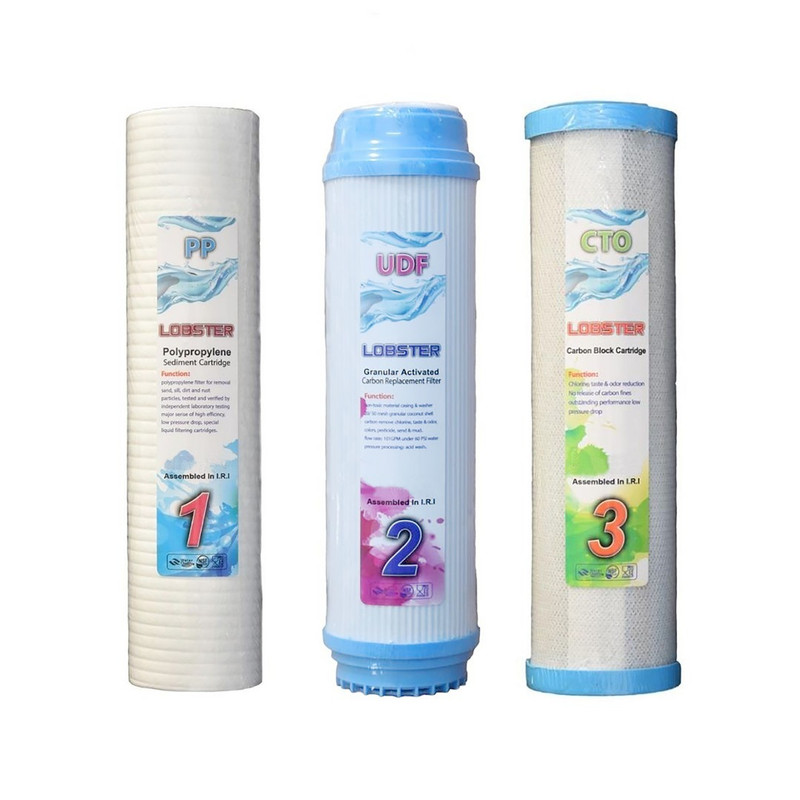 فیلتر دستگاه تصفیه آب خانگی بسته 3 عددی